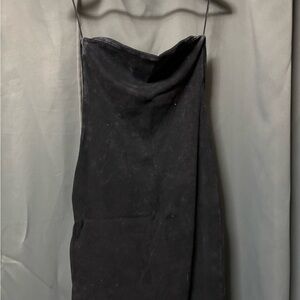 H&M Strapless Black Dress
